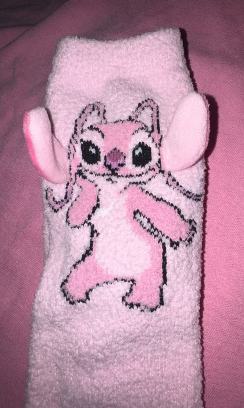 Angel Disney Cosy Socks Fuzzy & Snuggly Warm - size 8 - 10 adult from Primark